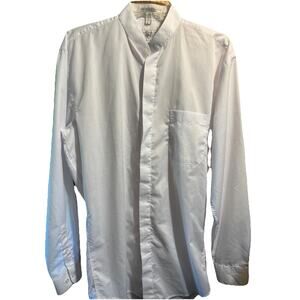 Daniel Ellissa VTG Men's Dress Shirt White Long Sleeve Button Up Size 15.5 34/35